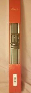 Perry Ellis Portfolio Men's Geniune Leather Belt Size 38-40 Black Free Shipping - Picture 1 of 7