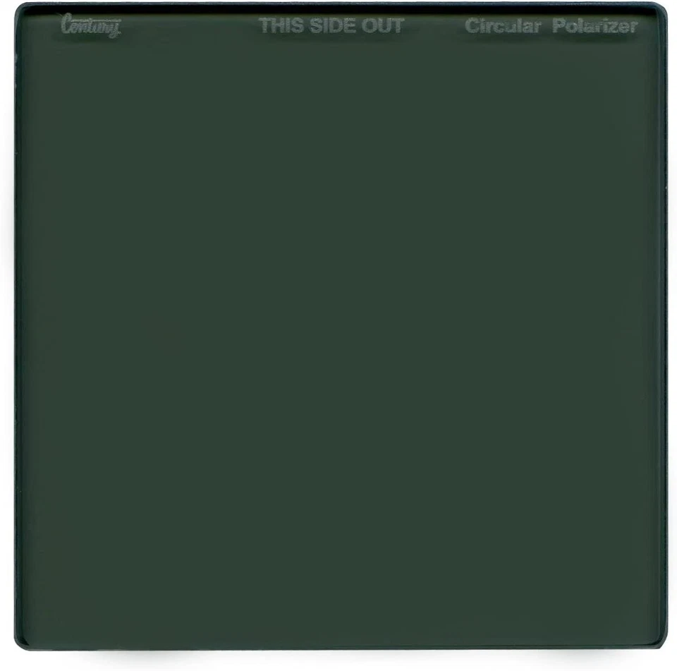 New Century Precision Optics 4 x 4" Circular Polarizing Glass Filter - Image 1 of 3