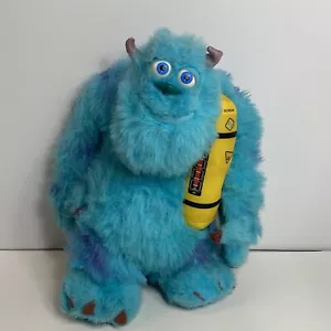 Disney Monsters Inc Sully Bedtime Light Up Scream Canister Talking Plush Hasbro - Picture 1 of 7