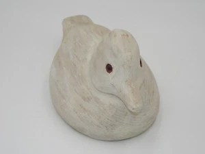Bufflehead Handmade Vintage Wooden Duck Decoy 8 .5” Long - Picture 1 of 7