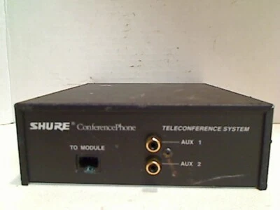 SHURE BROTHERS INC. INTERFACE CONFERENCEPHONE TELECONCERENCE SYSTEM STIB35 - Image 1 of 3