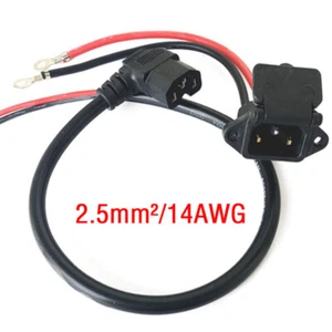 Electric Bike Scooter Battery Connector Plug 14AWG Cable For 36V 48V Universal - Picture 1 of 23