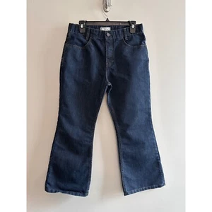 Free People Flare Jeans Dark Wash Denim Bootcut Jeans Size 29 - Picture 1 of 5