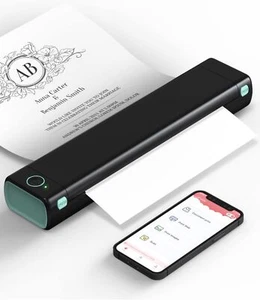 Phomemo M08F Mobiler Thermodrucker für unterwegs A4-Format Komp. mit Android iOS - Bild 1 von 11