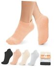  Non Slip Pilates Socks with Small-Medium B04-black/Peach Fuzz/Light Grey/Beige