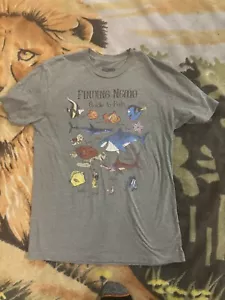 Finding Nemo Sz Med T Shirt Adult Guide to Fish Disney Store Pixar B4 Shisney - Picture 1 of 6