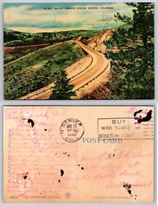 Postkarte - MOUNT VERNON CANYON. DENVER, FARBIG - Bild 1 von 1
