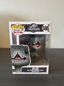 Funko POP! Movies: Jurassic World Fallen Kingdom BLUE Figure #586 - Picture 1 of 2