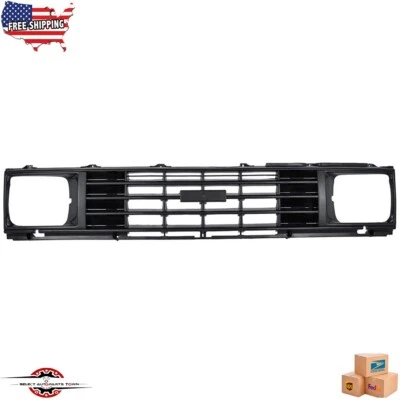 For 1984-1986 TOYOTA PICKUP New Front Grille Assembly Black Plastic TO1200107 - Image 1 of 4