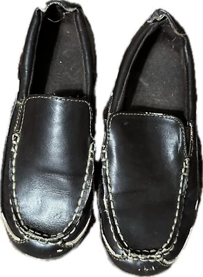 Cole Haan Finley Niños Jóvenes Zapatos Talla 12 Marrón Sin Cordones Mocasines Informales Puntera Sin usar, en caja Foto 1 de 4