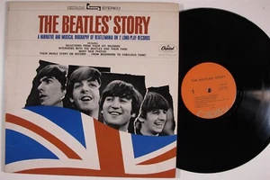 BEATLES The Beatles' Story CAPITOL 2XLP VG++ gatefold s - Picture 1 of 2