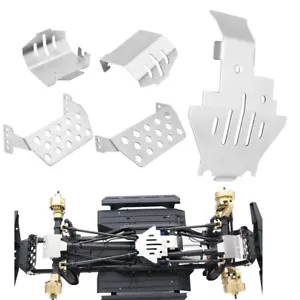 TRX4 Stainless Steel Chassis Armor Protector Skid Plate for 1/10 RC TRAXXAS TRX4 - Picture 1 of 10
