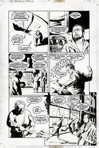 The Dreaming Special #1 Brian Apthorp Scott Hampton Abel arte original de cómic - Imagen 1 de 19