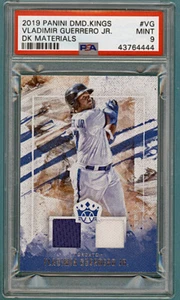 2019 Panini DMD Kings Materials Vladimir Guerrero Jr Game Used Jersey #VG PSA 9! - Picture 1 of 2