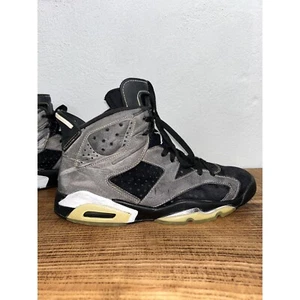 Vintage 2009 Air Jordan 6 Retro Reflective Sneaker "Lakers" - Picture 1 of 24
