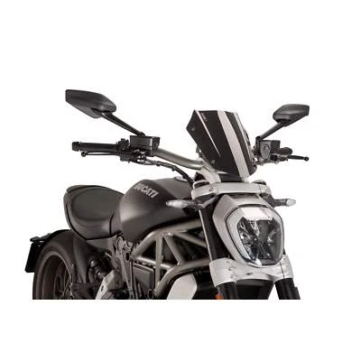 PUIG adjustable sport fairing black for Ducati 1200 XDIAVEL S 2016-2024 - Image 1 of 2