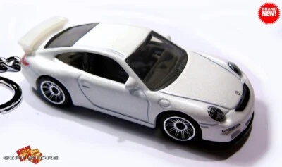 🎁🎁HTF RARE KEYCHAIN WHITE PORSCHE™ 911 GT3 RS NEW CUSTOM Ltd Ed GREAT GIFT🎁🎁 - Image 1 of 4