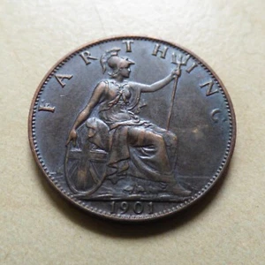 Victoria Farthing 1901 Better Grade (myrefn145B) - Picture 1 of 4