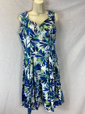 Vestido Rockabilly Retro Años 50 Años 40'/50 Mujer Algodón Vestido Foto 1 de 3