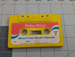 Fisher Price Record Your World of Sounds Cassette Tape Dr Seuss - Picture 1 of 3
