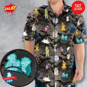 Muppet Haunted Hawaiian Shirt - Picture 1 of 2