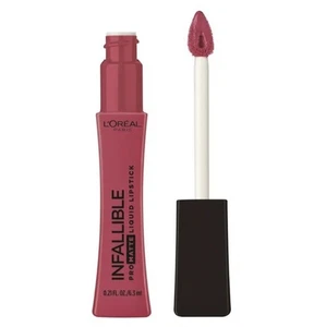 L'Oreal Infallible Pro Matte Liquid Lipstick Raspberry Rose Pink .21 oz 1 Tube - Picture 1 of 3