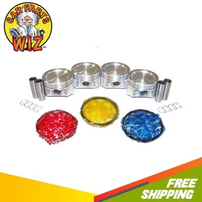 Kit de pistón y anillo de motor para 96-03 Chevrolet Suzuki Aerio Esteem 1,8 L J18A Foto 1 de 3