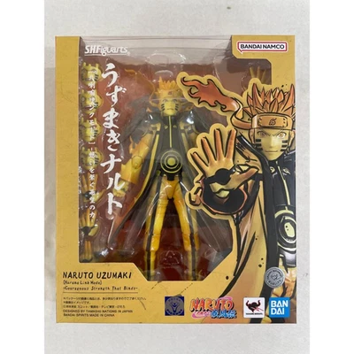 S.H.Figuarts Naruto Uzumaki Kurama Link Mode Action Figure 14.5cm 5.7in BANDAI - Image 1 of 2
