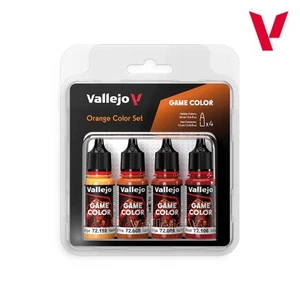 Vallejo BNIB Orange Color Set (x4) - Picture 1 of 1