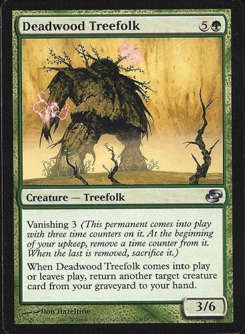 Deadwood Treefolk - Medium Play MTG Planar Chaos - Image 1 of 1