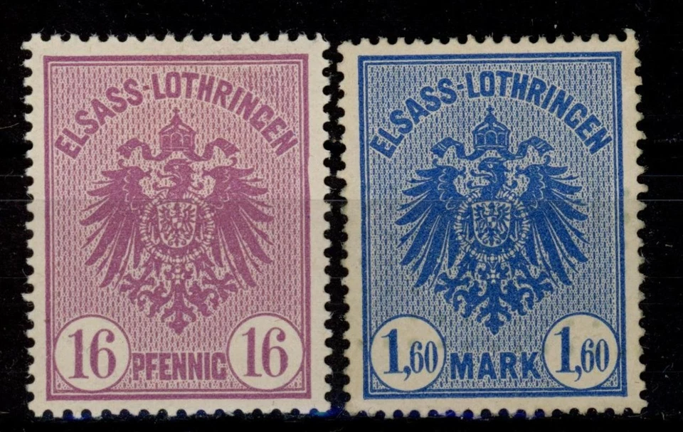 Germany France Alsace Lorraine revenues 1884 MH fiscal - Image 1 of 1