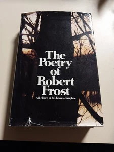 the poetry of robert frost (hardcover book) - Foto 1 di 3