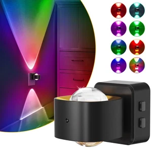 Night Light Projector, Color Changing Night Light Plug into Wall, Dusk to Daw... - Picture 1 of 7