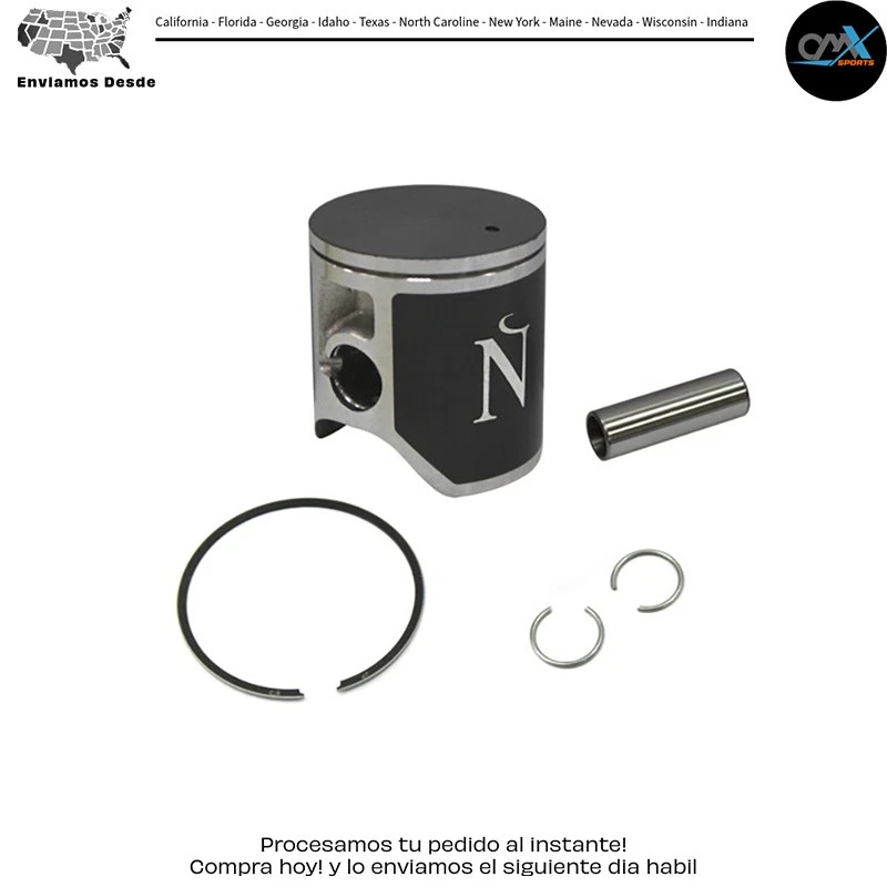 PISTON KIT SCEM COMPOSITE CYL 47.95/+0.01 11:1  Suzuki RM85 2002-2021 - Imagem 1 de 1