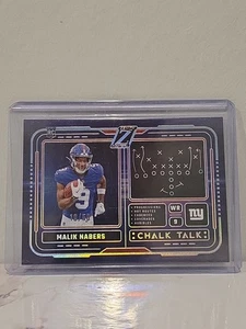 2024 Panini Zenith - Red ChalkTalk Malik Nabers /50 (RC) # 8 - Bild 1 von 6