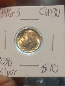 1946-S Roosevelt Dime. Gorgeous Luster And Details! First Year Coin! - Picture 1 of 2
