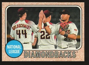 2017 Topps Heritage #133 - Arizona Diamondbacks CL  17-1211 - Picture 1 of 2