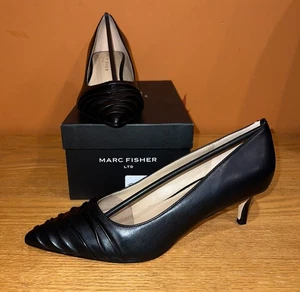 Marc Fisher LTD Paria Pumps, spitz zulaufend, 2"-Absatz, schwarz, 7,5 M - Bild 1 von 7