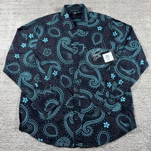 Camisa Marithè Francois Girbaud AOP Bordada Cuello Abotonado - Imagen 1 de 6