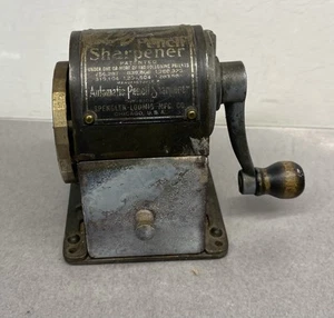 Vintage Wizard Bleistiftspitzer Automatischer Bleistiftspitzer Chicago USA ANTIK - Bild 1 von 16