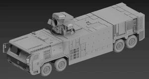3D Printed 1/72 Ly1 Laser Weapon Model Unpainted Kit - Picture 1 of 6