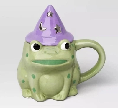 Hyde and EEK! Boutique Figural Frog Mug with Lid - 9oz (NEW)