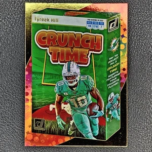 Tyreek Hill Crunch Time Panini 2023-24 Donruss Football Card Case Hit SP - Picture 1 of 2