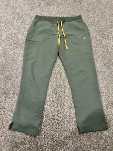 Figs Kade Cargo Scrub Pants Moss Green Womens L Nursing Nurse Style W23SW2023 - Picture 1 of 9