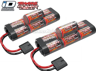 Batería Traxxas 2926X NiMH 7C 8.4V 3000mAh Hump Pack con iD Paquete de 2 aptos para estampida Foto 1 de 4