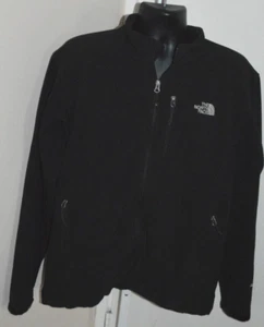 THE NORTH FACE BIONIC APEX SOFT SHELL JACKET Black Mens Large VGC - Picture 1 of 5