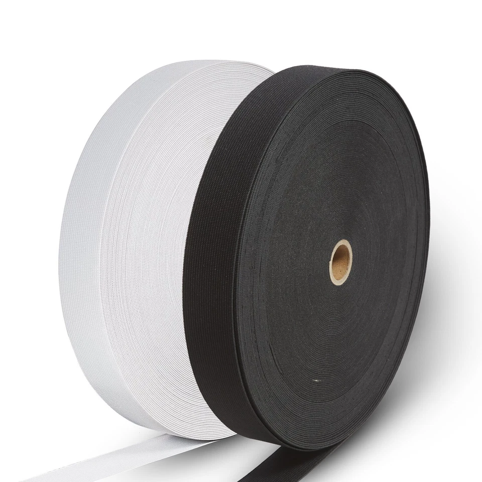 1.5 Inch (38mm) Flat Non-Roll Knit Elastic By The Yard - For Sewing Or Crafting - Image 1 of 1