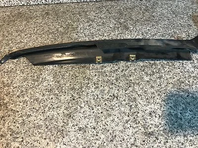 Conductor Porsche 924S 944 (1986-1991) O/S puerta derecha corredor de metal negro Foto 1 de 4