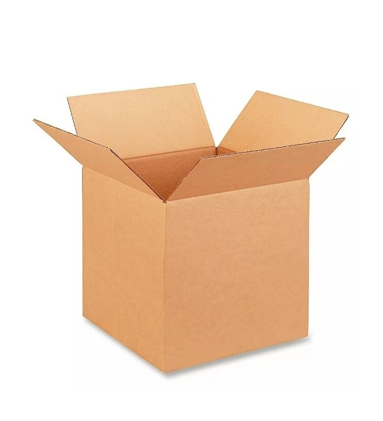 5x5x5 Shipping Boxes 5 Pack Cube U-Line Corrugated Boxes 200LB. TEST - Image 1 of 1