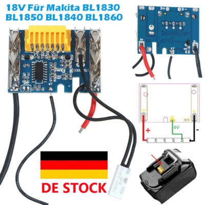 18V Batterie Akku PCB Ersatz Chip Platine Für Makita BL1830 BL1850 BL1840 BL1860